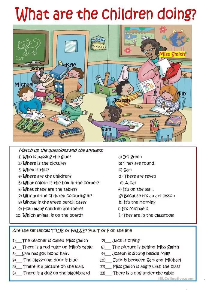 Where answers lesson