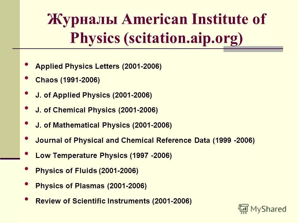 Physical review letters. Apply physics letters. Apply physics letters. English science journal. Phys.