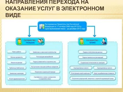 Электронное правительство виды