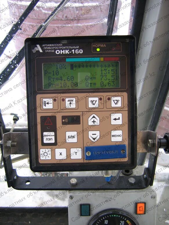 Управление онк. Ограничитель нагрузки крана онк-160с.