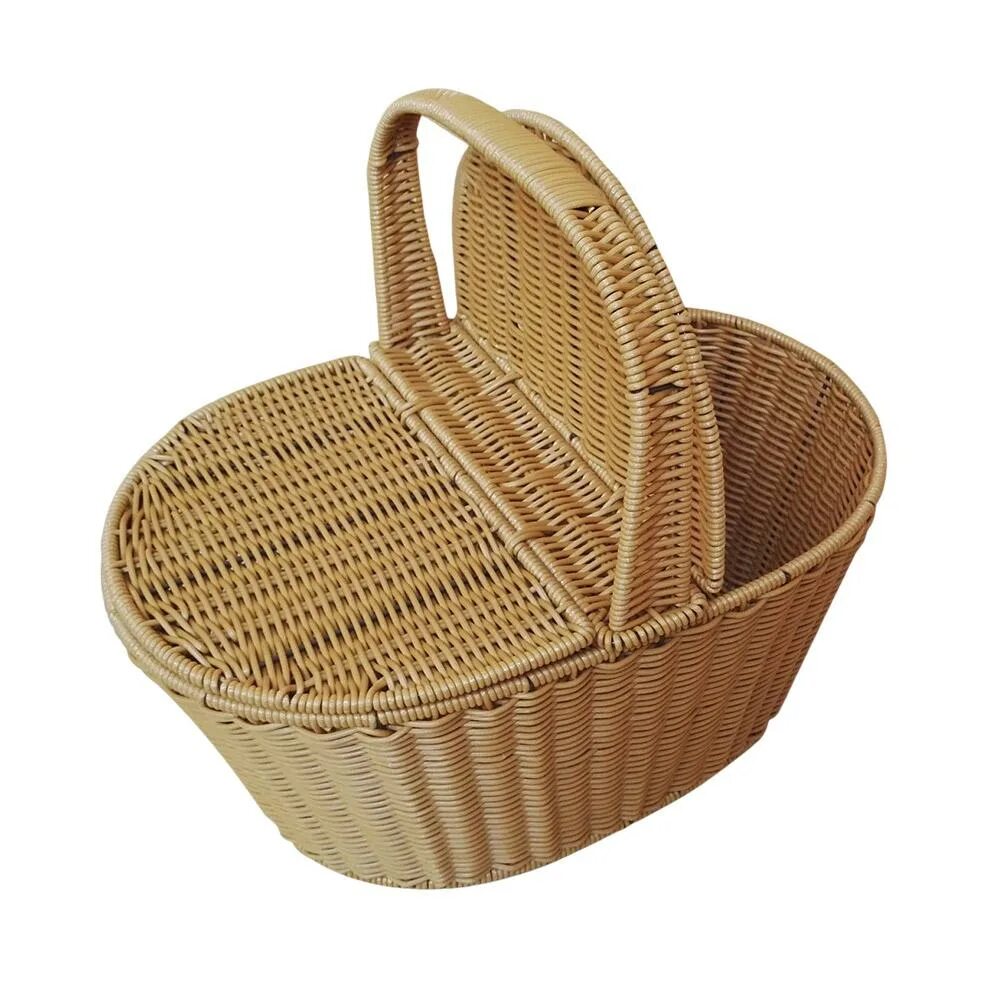 Корзина из искусственного ротанга