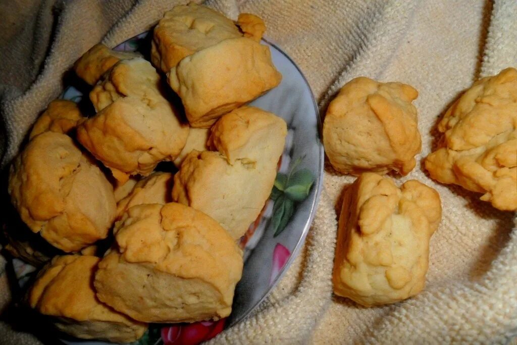 Печенье на маргарине. Песочное печенье на маргарине. Кокурки. Печенье кокурки из детства.