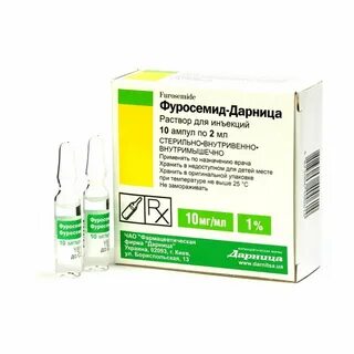 Фуросемид раствор для инъекций