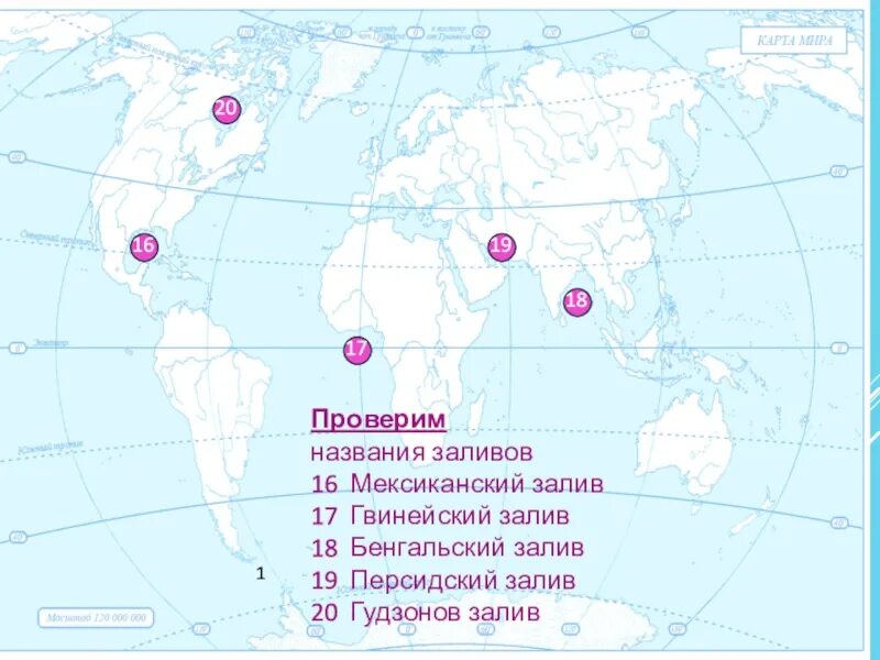 Заливы: бенгальский, Гвинейский, мексиканский, Гудзонов. Заливы Гвинейский бенгальский. Заливы Гвинейский бенгальский Бискайский мексиканский персидский.