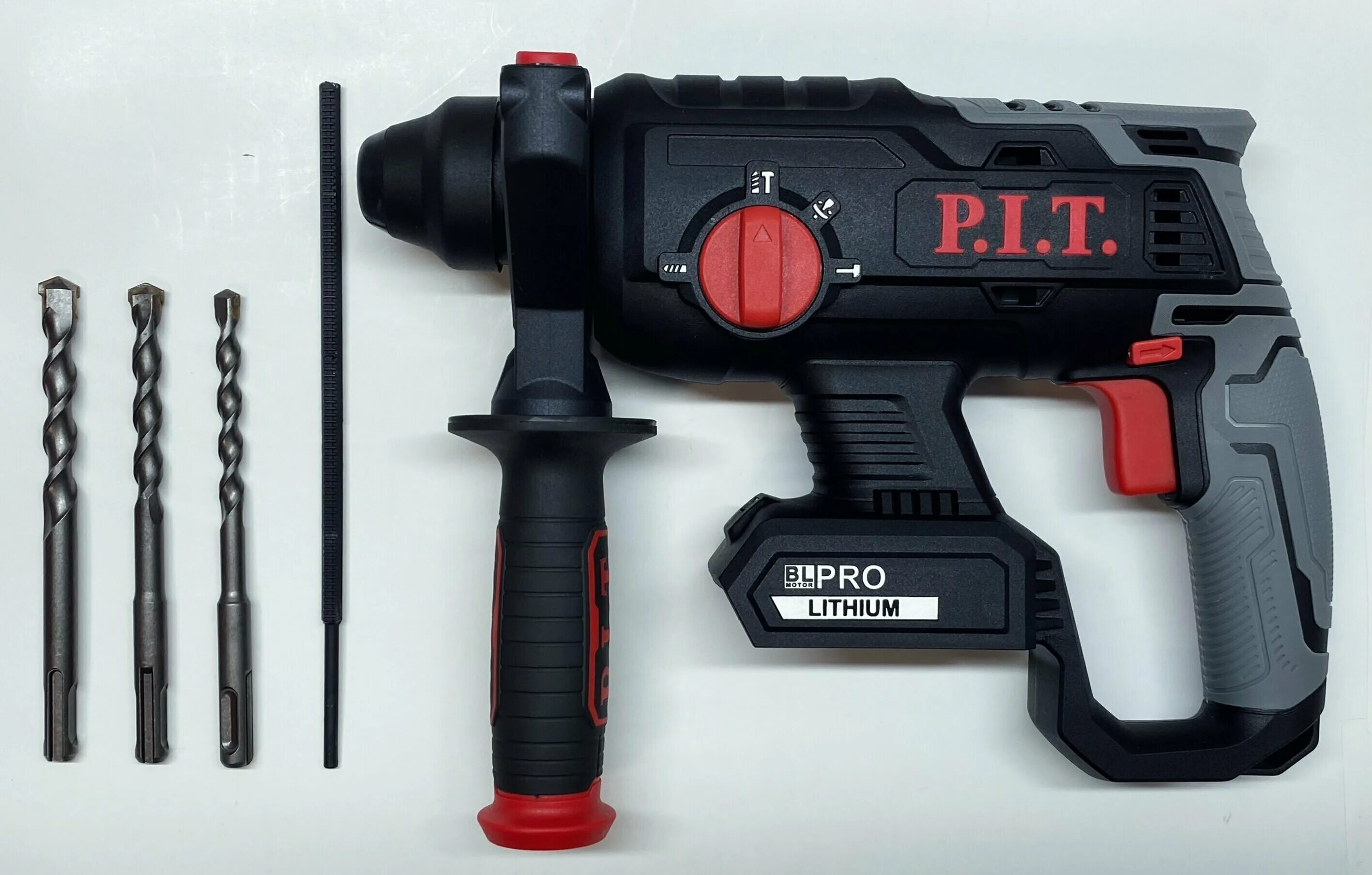 I. P i t pbh20h. Перфоратор p. P. Зарядное устройство для перфоратора pit.