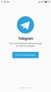 Открой на телефоне telegram