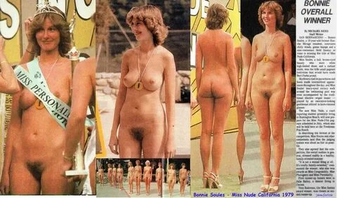 Bonnie Soules Miss Nude California 1979.