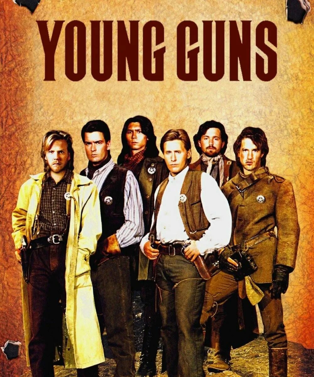 Young Guns 2. Young Guns movie poster. Ones and Zeros young Guns. Young guns