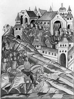 Борьба с литовским князем ольгердом