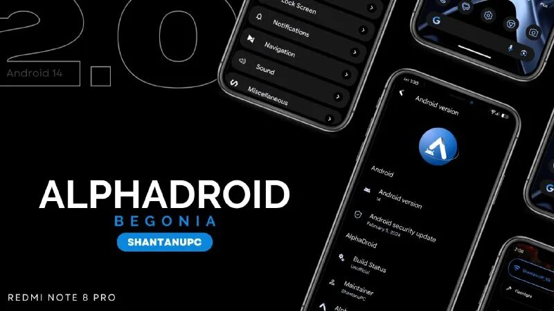 Alphadroid 14.0. Alphadroid 14.0