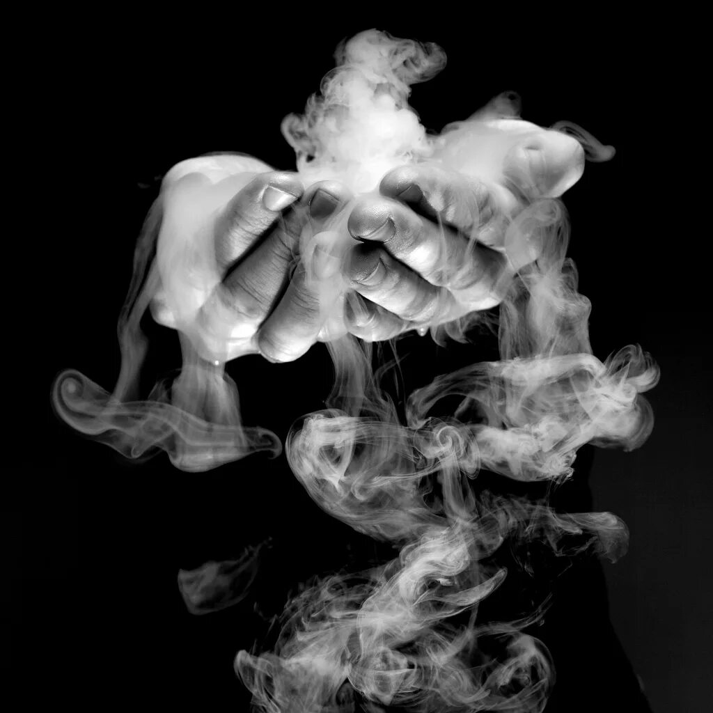 Дым. Дым без огня. Огонь и дым. Фигуры из дыма.