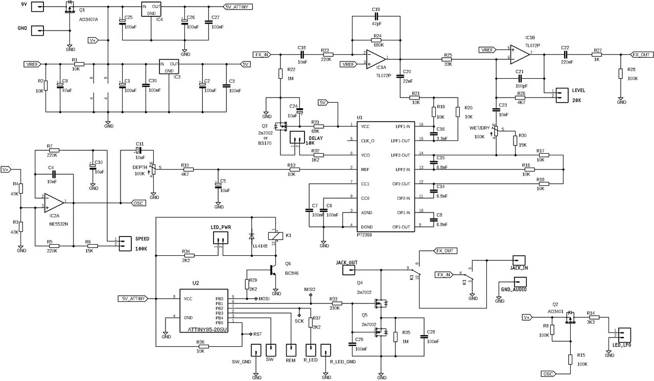 Boss Chorus CE-2 - MBS Electronics - Гитарные эффекты