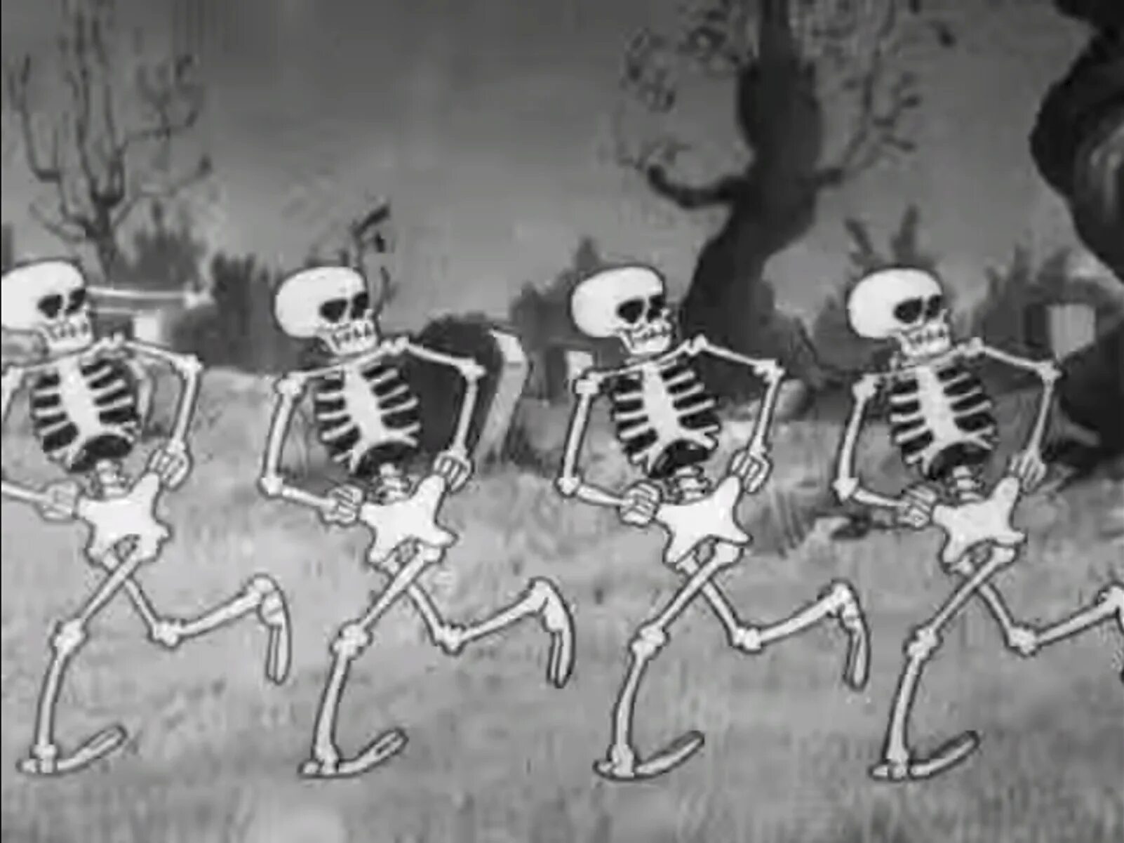 Spooky scary skeletons victoria gold