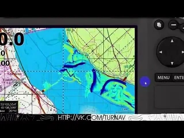 Карта глубин Истринского водохранилища HD для Garmin 2017, подробная HD карта гл