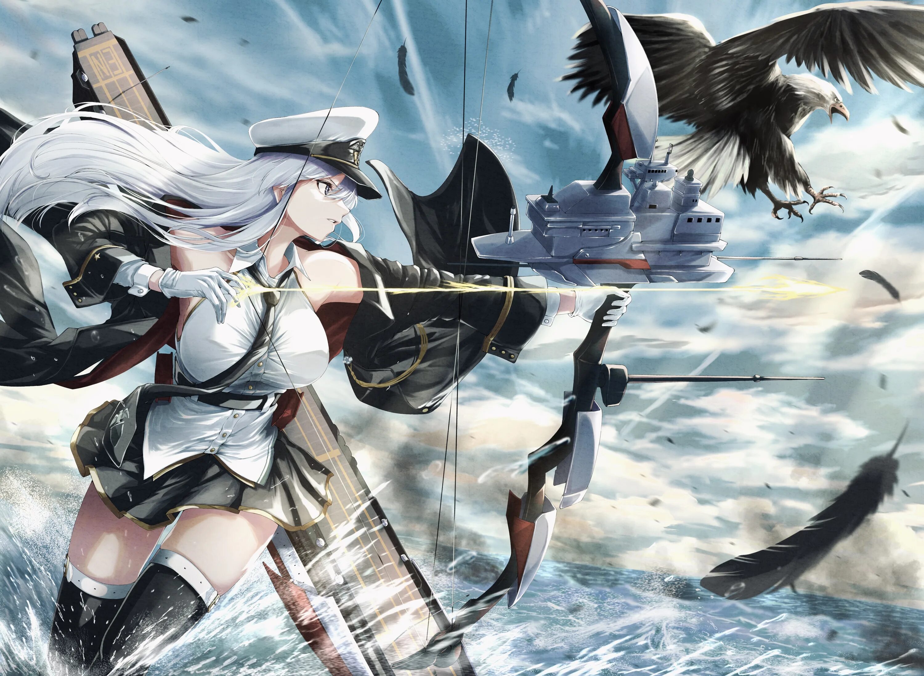 Azur lane 3d. Энтерпрайз Azur Lane. Enterprise Азур Лейн. Азур Лейн белая.