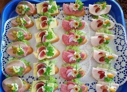 Бутерброды на праздничный день
