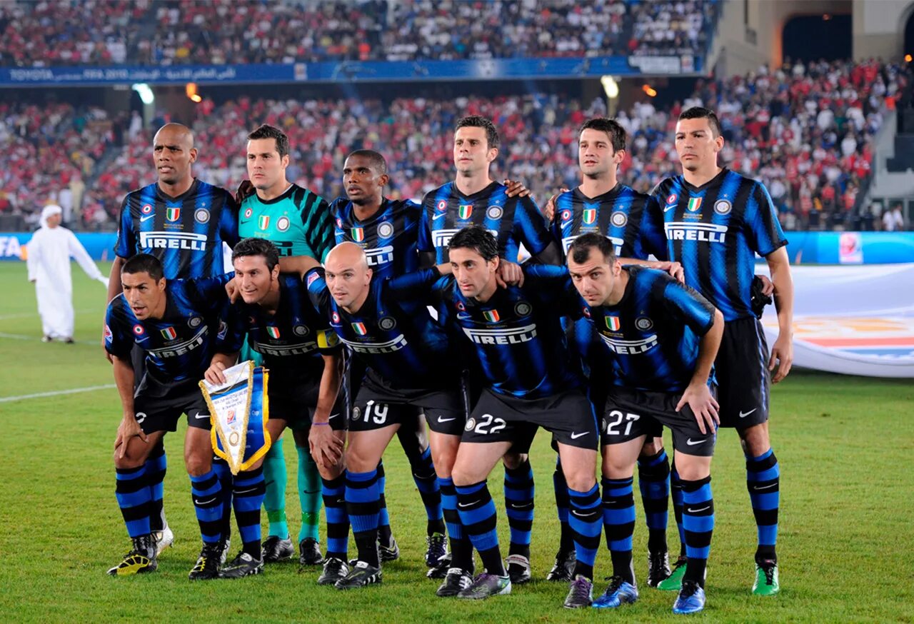 Inter com. Интер ЛЧ 2010 состав.