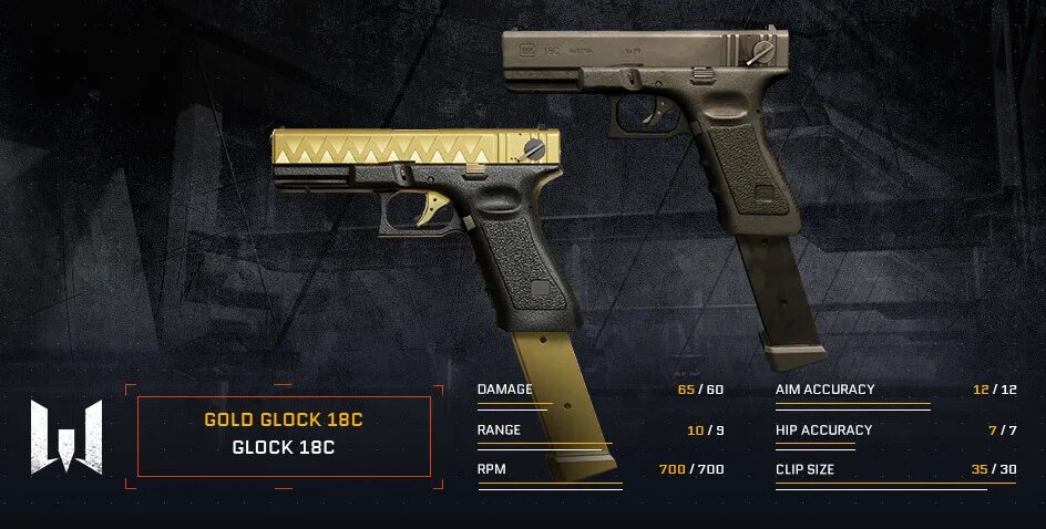 Золотой glock 18c варфейс. Золотой глок. глок 18 золотой. глок 19 золотой.