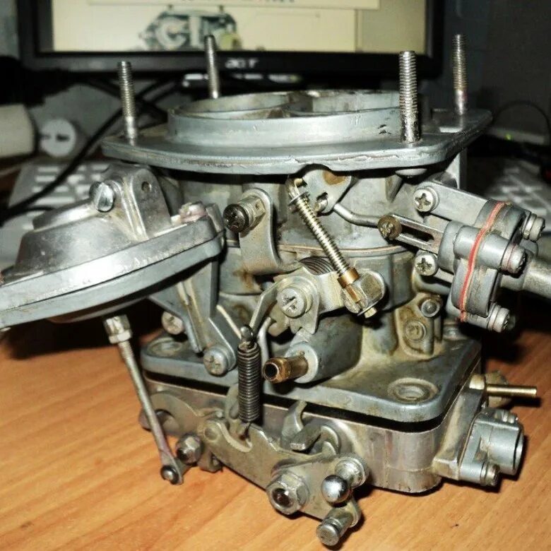 Установил карбюратор Солекс 21083 - Lada 21063, 1,3 л, 1984 года своими руками D
