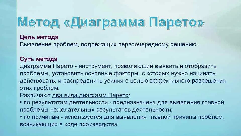 Метод гистограмм. Метод гистограмм