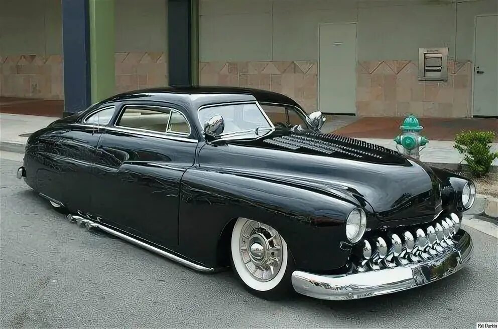 Как выглядит либо глядит машина марки mercury 1950 Mercury Eight Custom Coupe museum exhibit