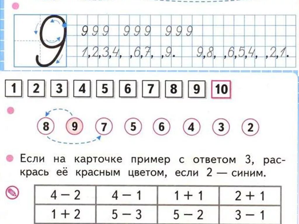 Число 9 задания. Число 9 задания для 1 класса. Число 9 задания для дошкольников. Задания по математике цифра 9. Как получить девять