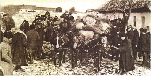 Массовый голод после раскулачивания