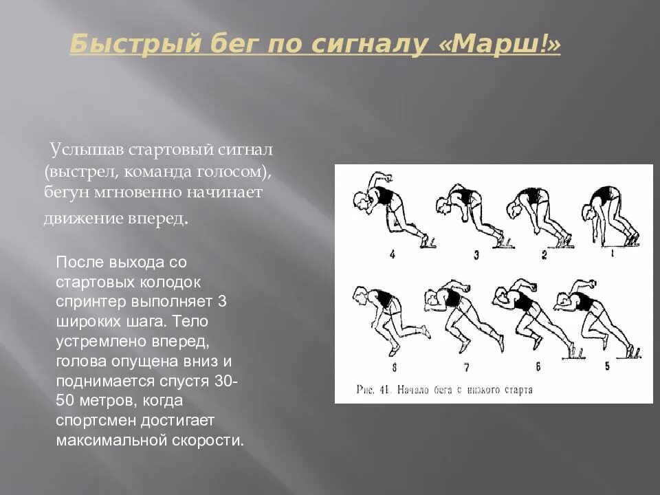 Слышим стартовый сигнал. Фазы техники бега. Техники бега на короткие дистанции. Опишите технику бега на короткие дистанции. Методика бега на короткие дистанции.