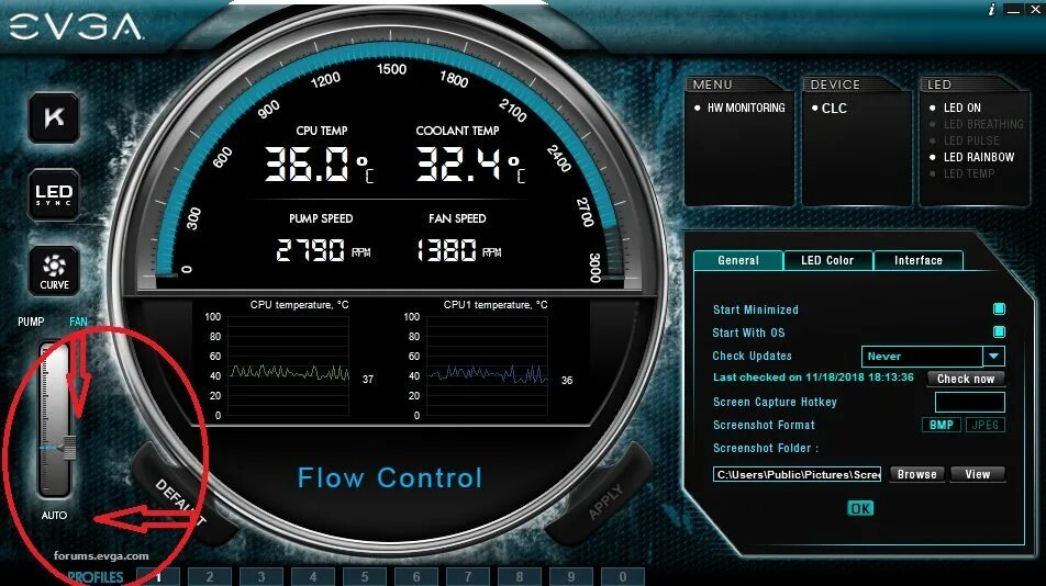 CPU Temp. Мониторинг MSI Afterburner CPU Temp. EVGA 7.1 твик. Speed Fan Control температура видеокарты.