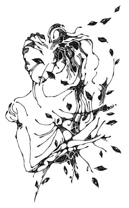 Мы штрихи одного рисунка черно белая графика Beautiful Double Exposure Illustrations of Animals Dotted drawings, Mountain art
