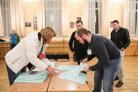 Первые голоса выборов