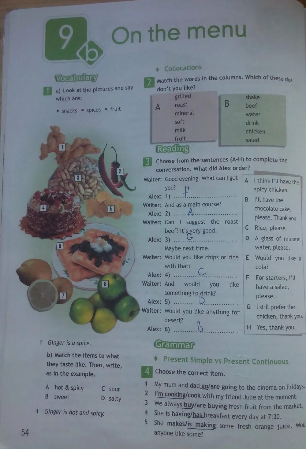 Английский рабочая тетрадь страница девять. Английский язык 6 класс Spotlight рабочая тетрадь Grammar Practice. Английский 6 класс ваулина рабочая тетрадь страница 54. Гдз по английскому языку 6 класс ваулина рабочая тетрадь стр 54. Английский язык 6 класс рабочая тетрадь Spotlight гдз стр 54.