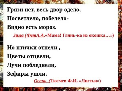Грязи нет