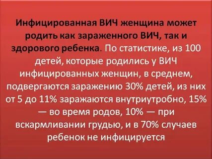 Спид у женщин
