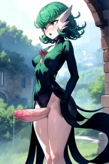 Pokemon Hentai - light-skinned futanari, :o, ai generated, cock, pixai, fat...