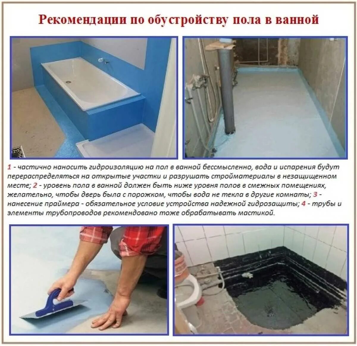 Как сделать гидроизоляцию пола. Гидроизоляция душевого трапа. укладка плитки на гидроизоляцию в ванной на стену. гидроизоляция полов в санузлах. толщина гидроизоляции для пола в ванной.