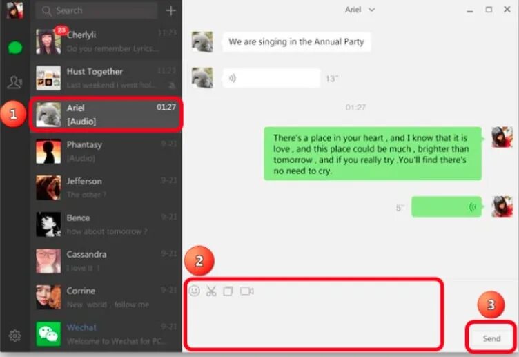 Wechat не приходит смс. Wechat сообщения. wechat аудиосообщение. wechat мессенджер интерфейс. wechat список контактов.