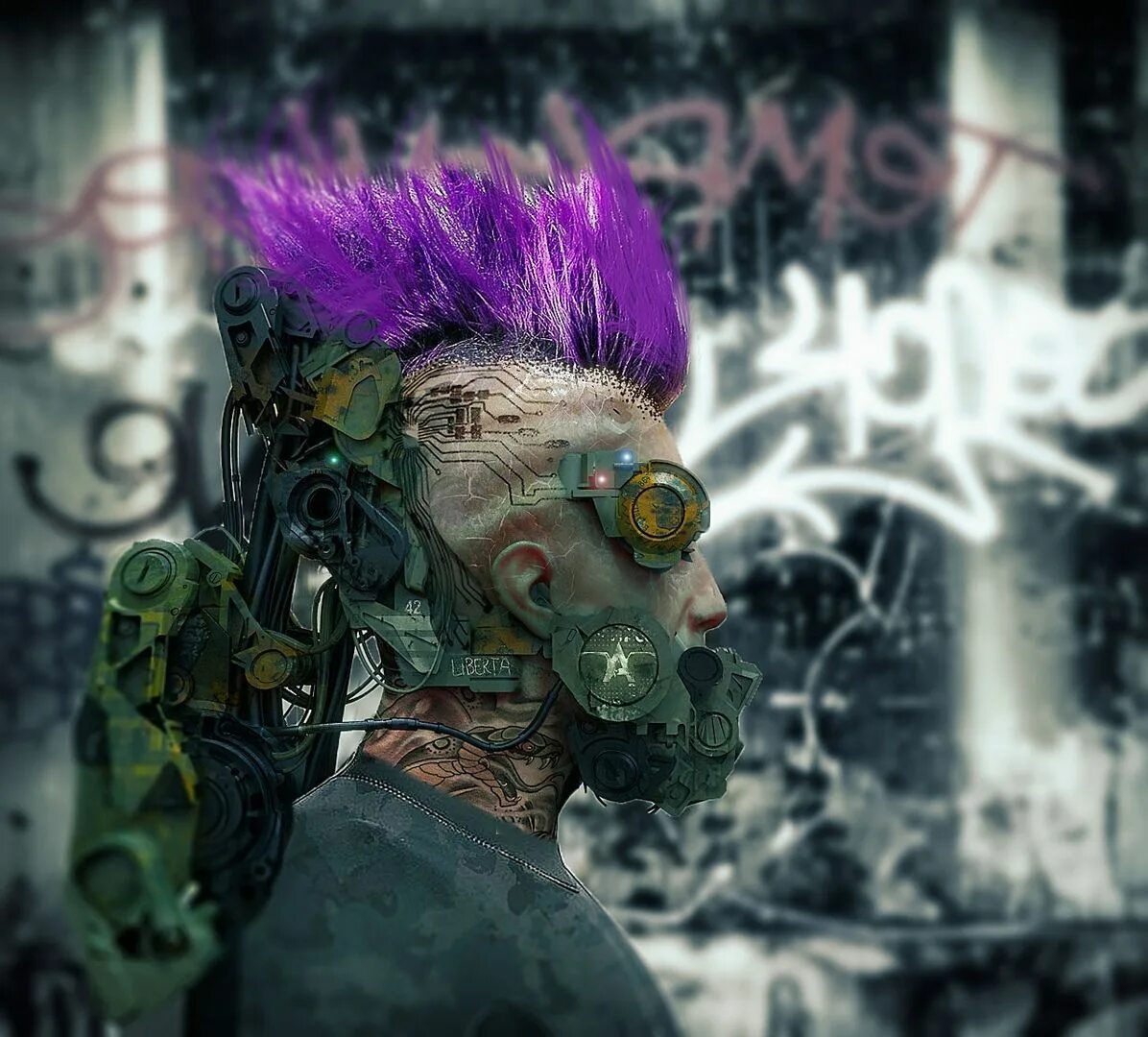 Аниме девушки в стиле киберпанк. Киберпанк 2077 ирокезы. Киберпанк шедоуран. Панк киберпанк. Кевин кинг cyberpunk.