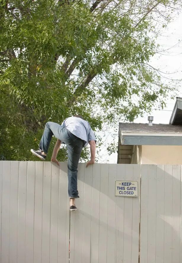 Jump over the fence
