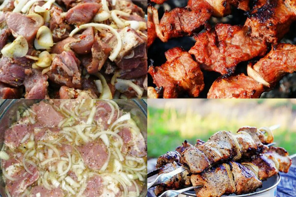 Самый сочный шашлык из свинины рецепт маринада