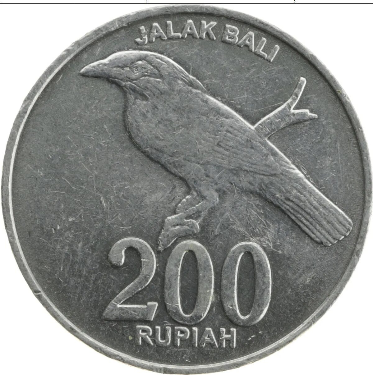 Монета Jalak Bali 200 rupian. Индонезия 200 Rupiah 2003. 200 Рупий. 200 Рупий монета.