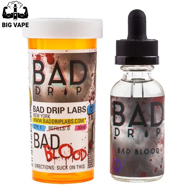 Bad Drip жидкость вкусы. Bad Drip Bad Blood (60 мл). Bad Drip Bad Blood 30мл. Жидкость для вейпа Bad Drip — Bad Blood.