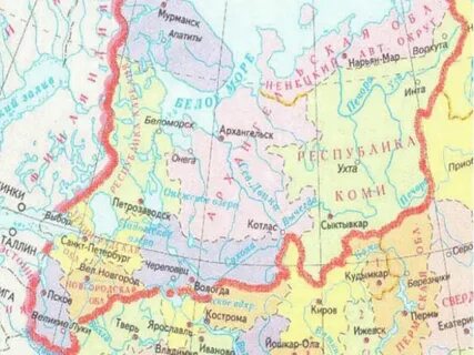 Какие города находятся северней москвы