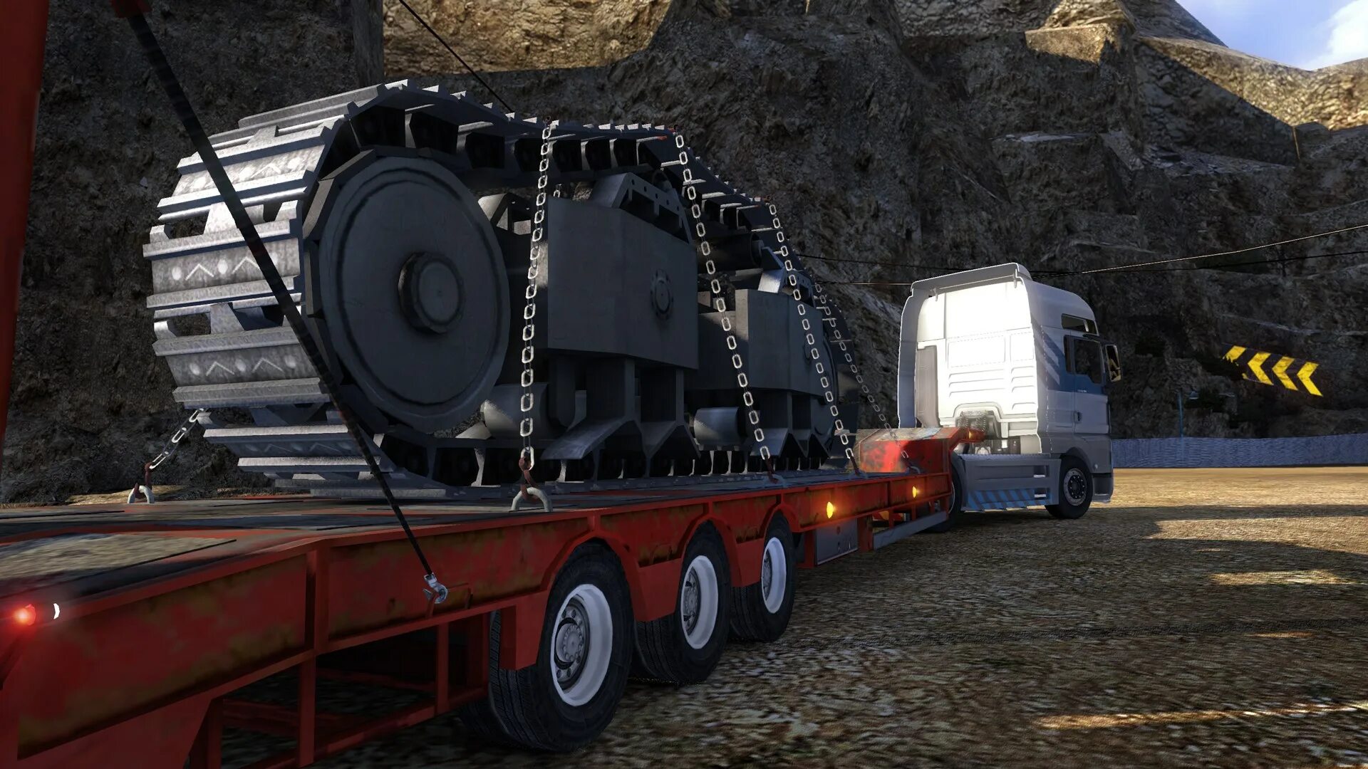 Euro Truck Simulator 2 - High Power Cargo Pack. Cargo DLC. Игра на магистальной Розал трак. Beck CAREPACK Cargo.