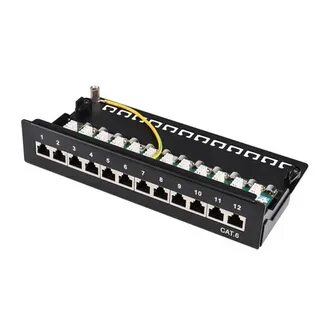 Патч панель экранированная 24 rj 45