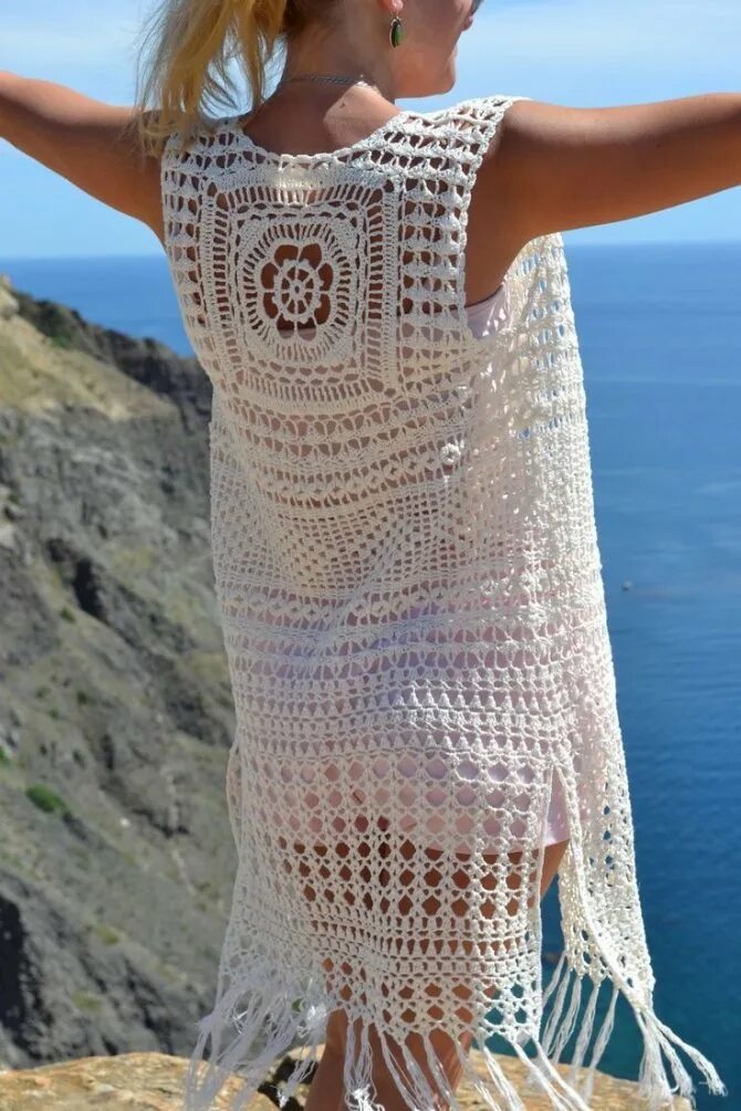 Туника алёны коблянской райская птичка. Туника бохо крючком. Туника бохо крючком. Туника в стиле бохо. Туника бохо крючком.