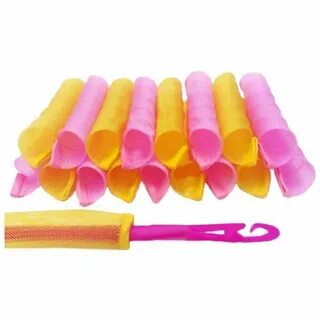 Бигуди для локонов с крючком