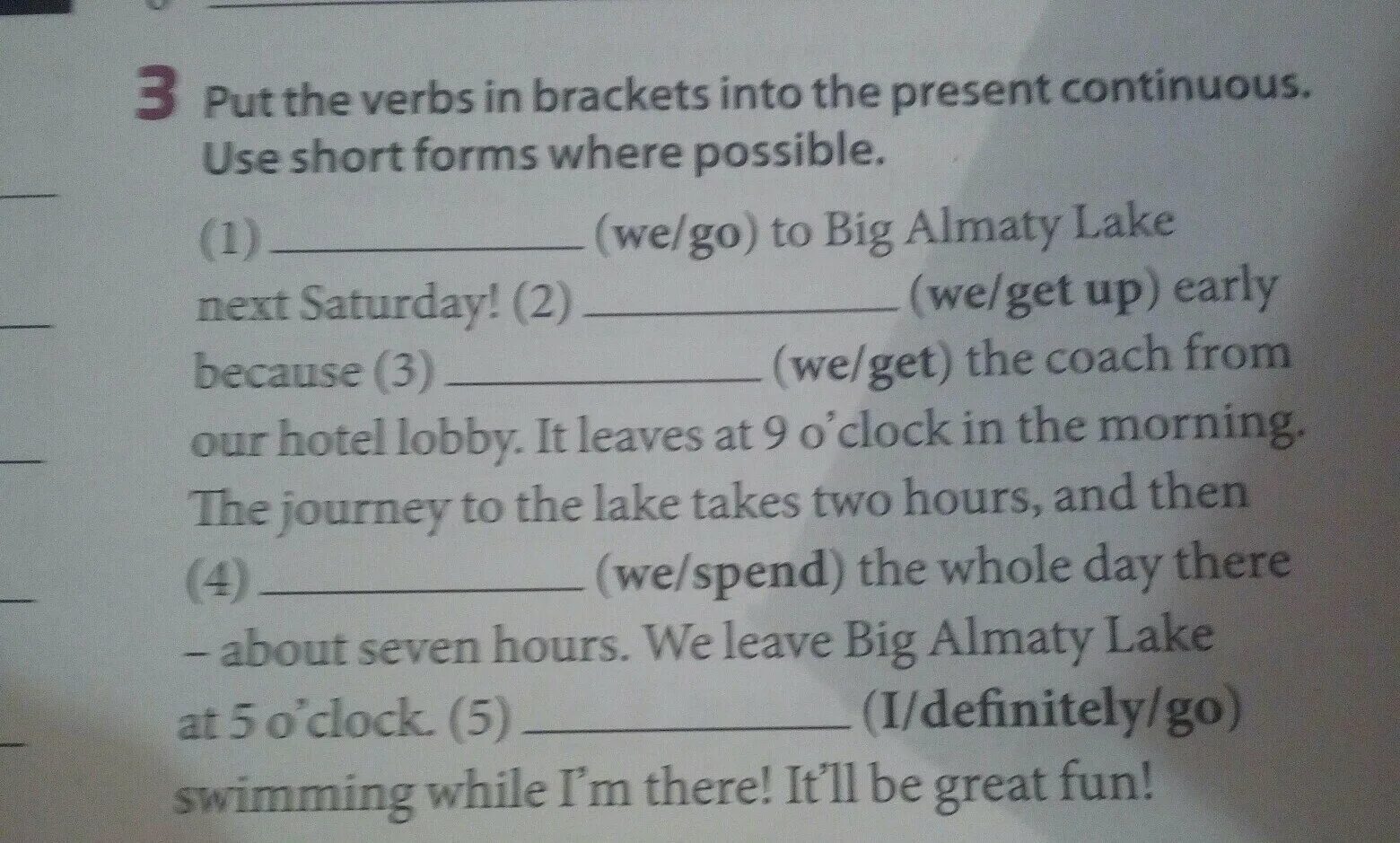 Open the brackets use present perfect continuous. Put the verbs in Brackets into the present. Put the verbs in Brackets into the present Continuous. Put the verbs in the present Continuous. Put the verbs in Brackets in the present Continuous.