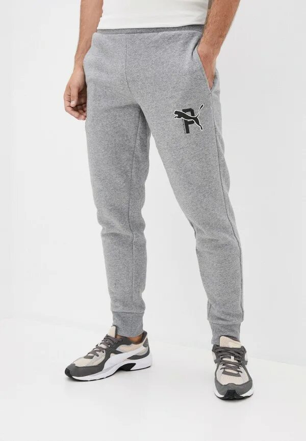 Серые спортивные штаны мужские Пума. Puma 530297 01 штаны. Puma Athletics Pants брюки мужские. Пума штаны спорт 73. Купить штаны пума