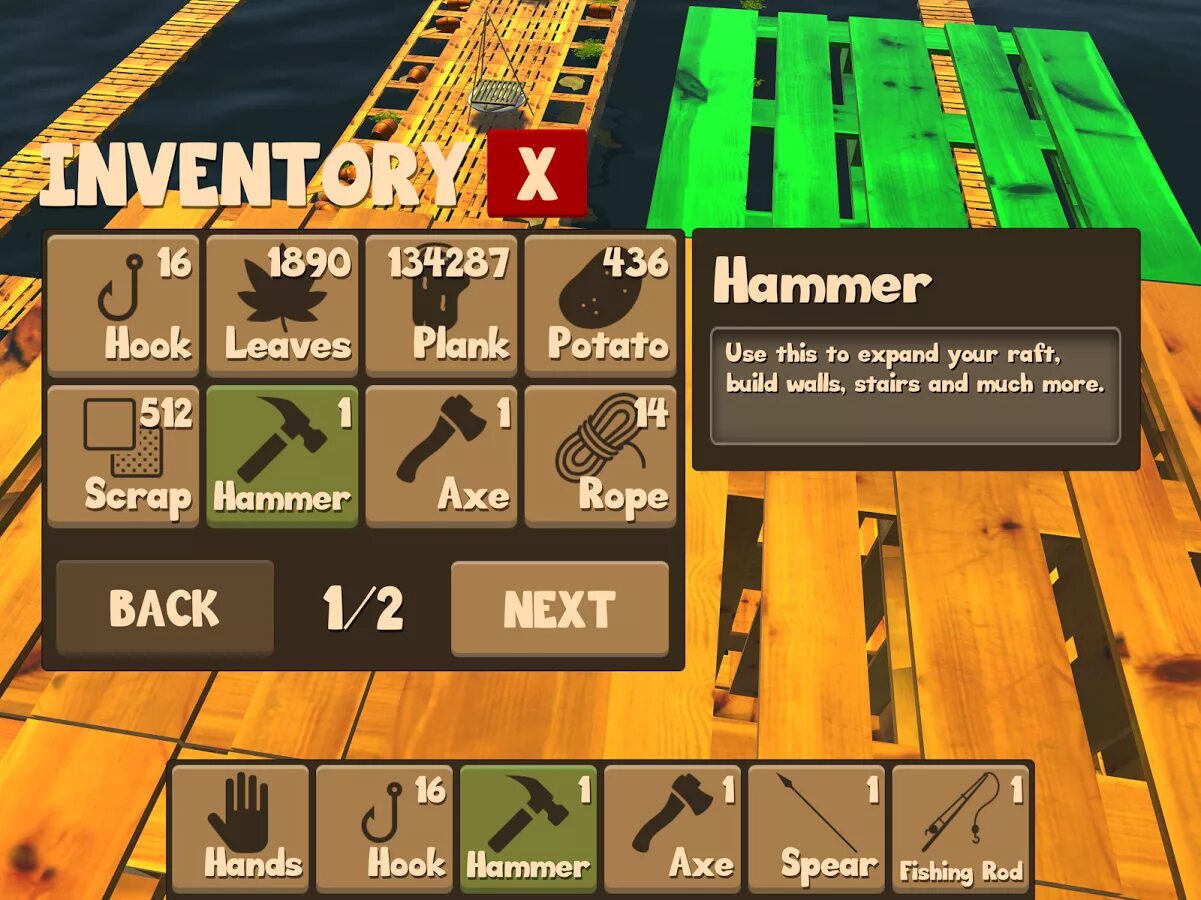 Мод читы на андроид. Симулятор выживания. raft survival первая версия на андроид. читы на сурвайвал симулятор.
